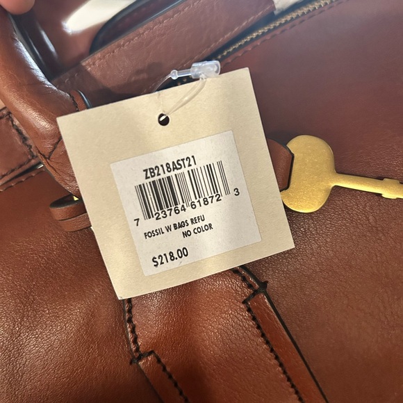 Parker Satchel Crossbody Handbag Brown - Picture 3 of 10